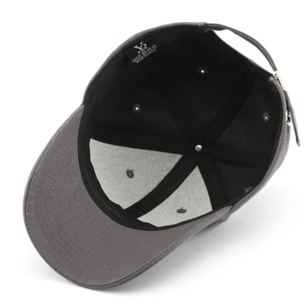 Letter H Grey/Black/Beige Adjustable Baseball Cap H字母灰色/黑色/米色可調節棒球帽
