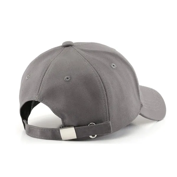 Letter H Grey/Black/Beige Adjustable Baseball Cap H字母灰色/黑色/米色可調節棒球帽