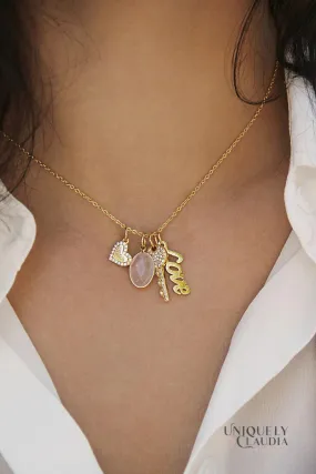 Love to Love Necklace - 18kt Gold Plated