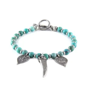 Makua's Pride Bracelet in Turquoise