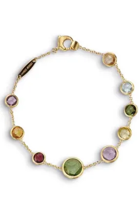Marco Bicego Jaipur Bracelet Yellow Gold and Mixed Gemstones (BB1304-MIX01)