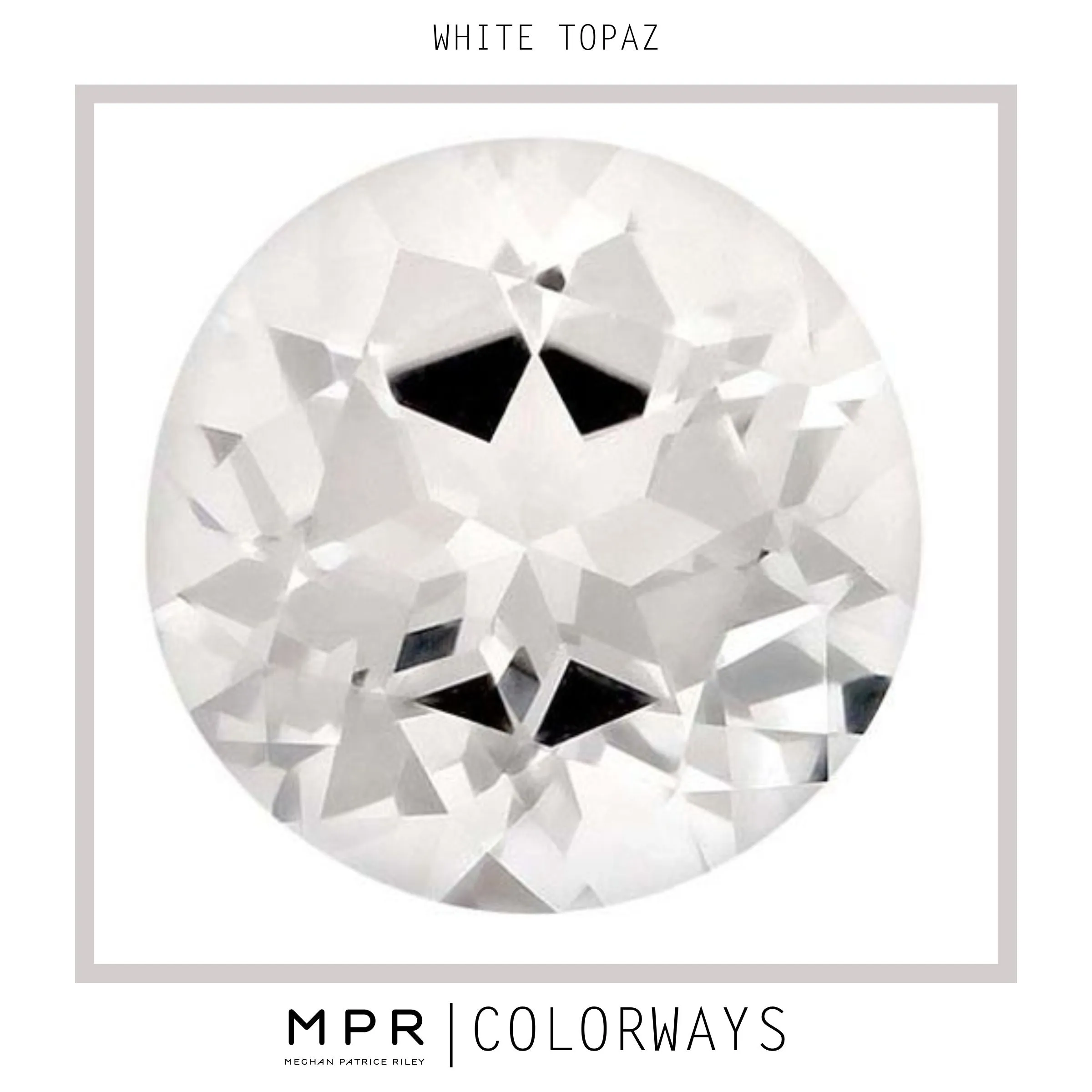 MPR x NU/NUDE Square Ring with Stones