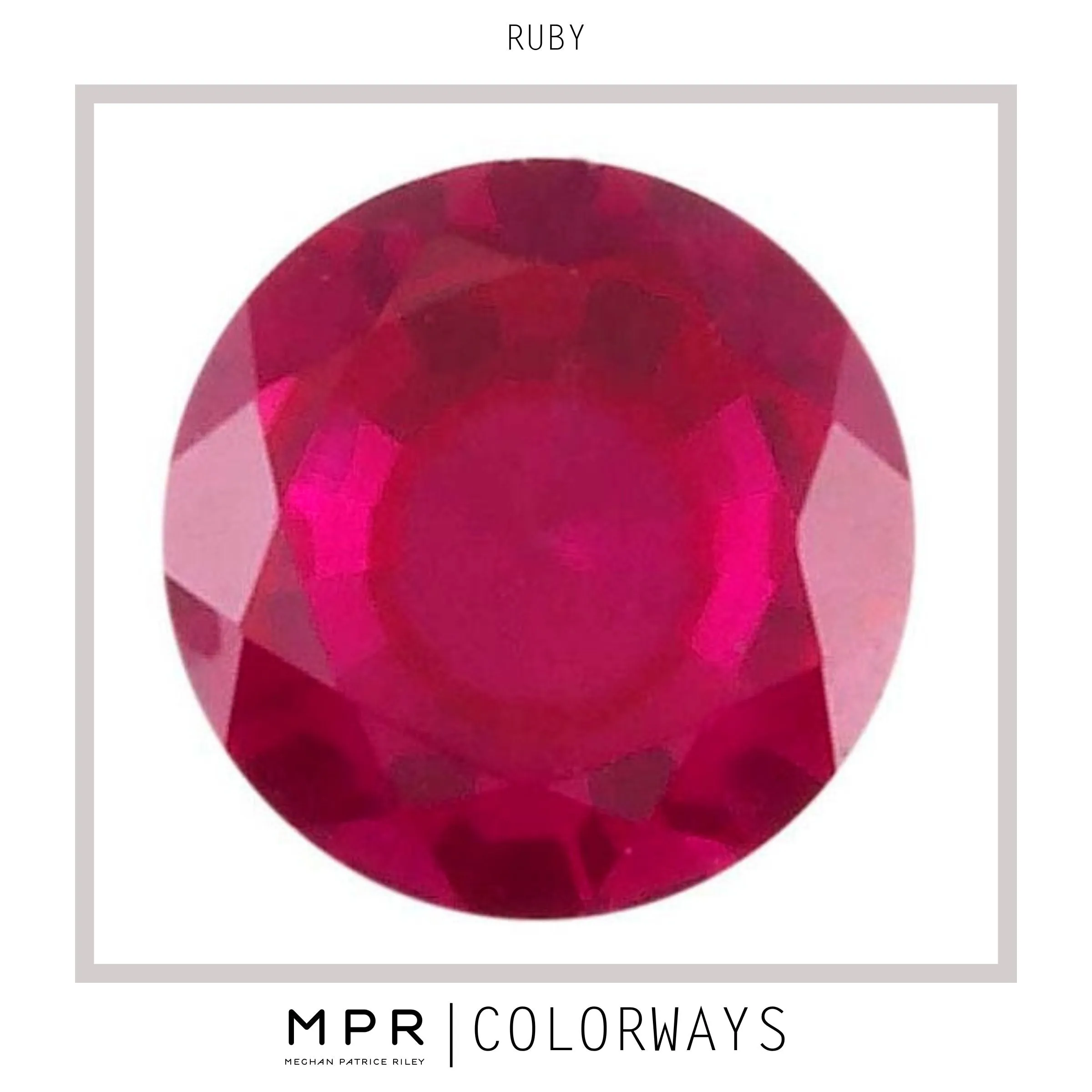 MPR x NU/NUDE Square Ring with Stones