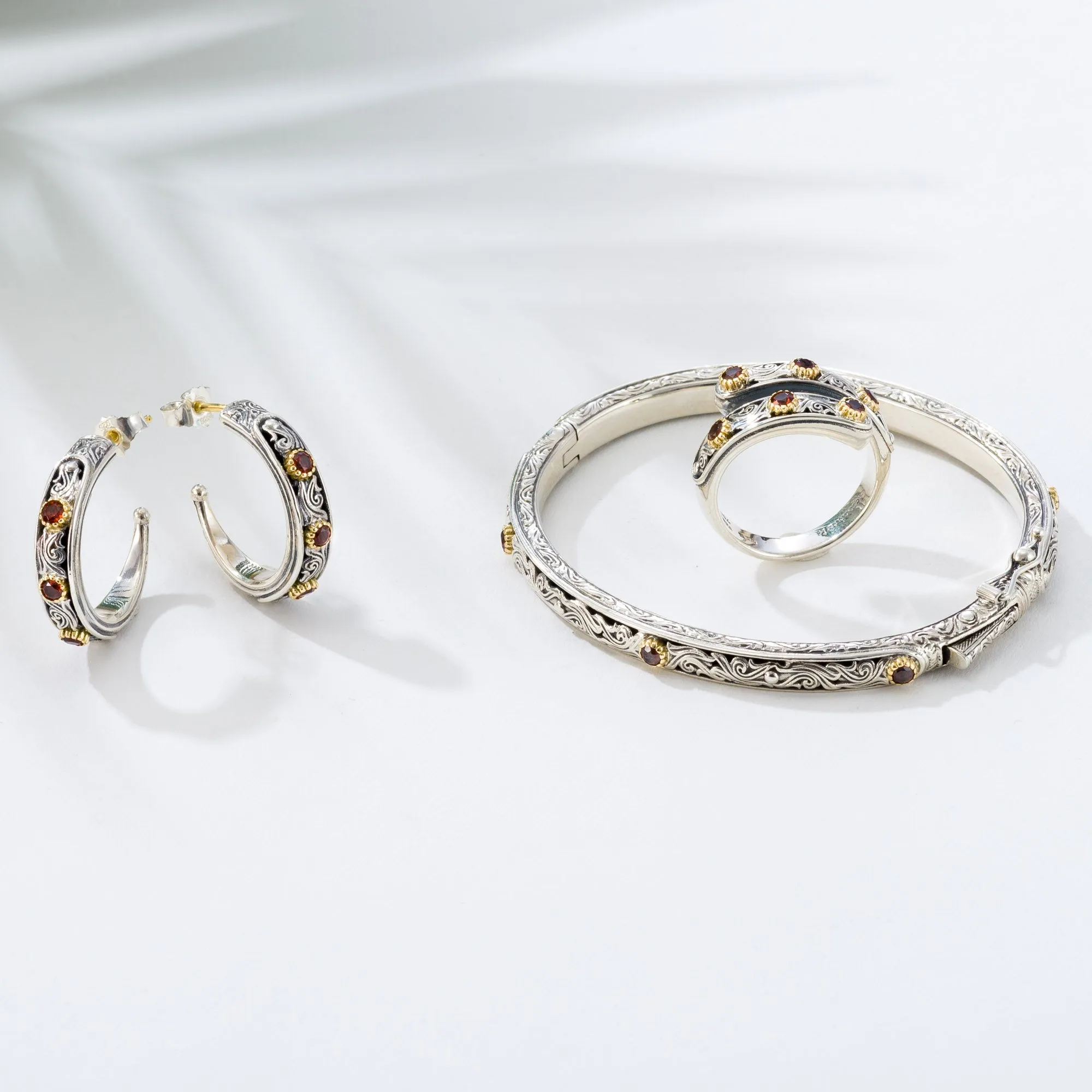 Nefeli Hoop Earrings