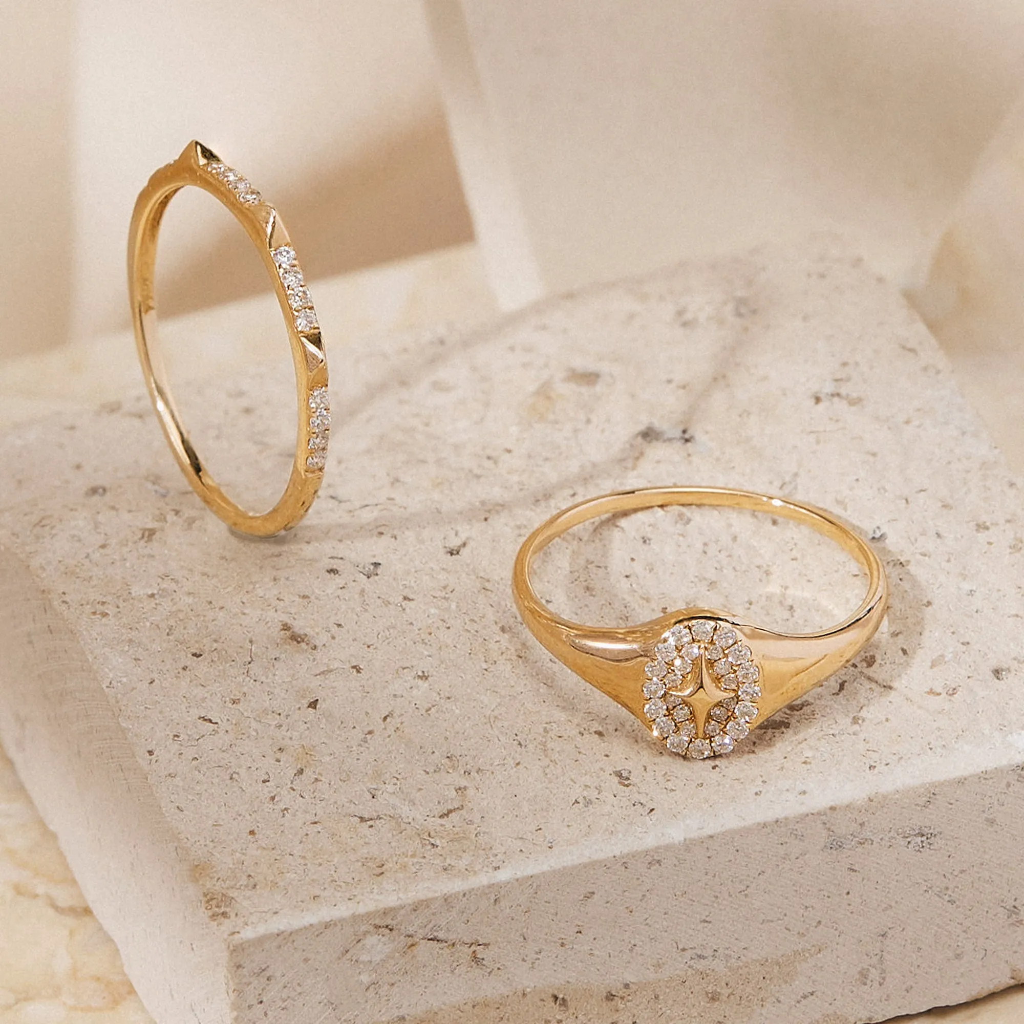 NEPTUNE | Diamond Constellation Stackable Band