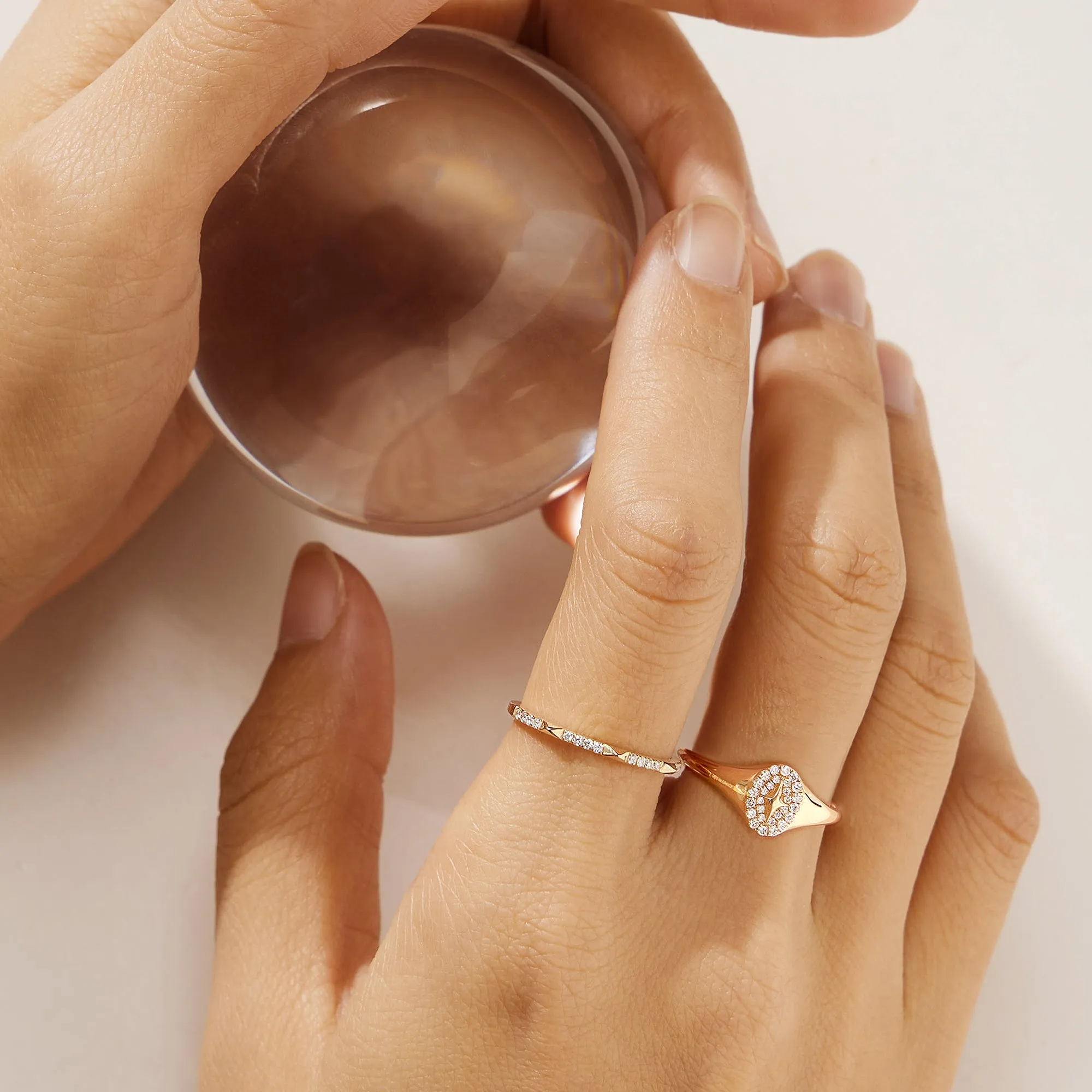 NEPTUNE | Diamond Constellation Stackable Band