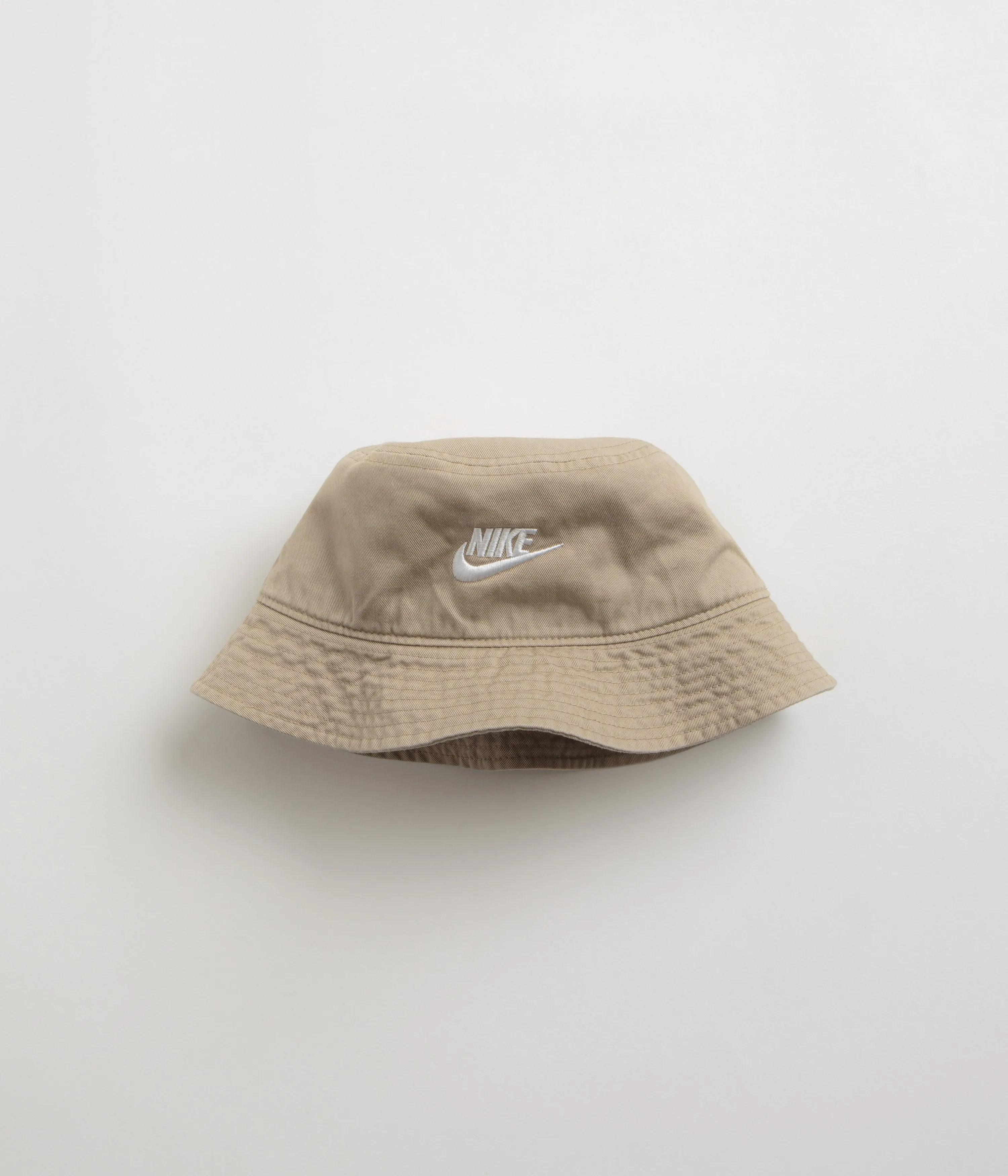 Nike Apex Futura Washed Bucket Hat - Khaki / White
