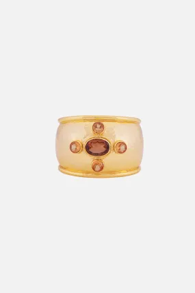 NOVA CITRINE QUARTZ CUFF MULTI