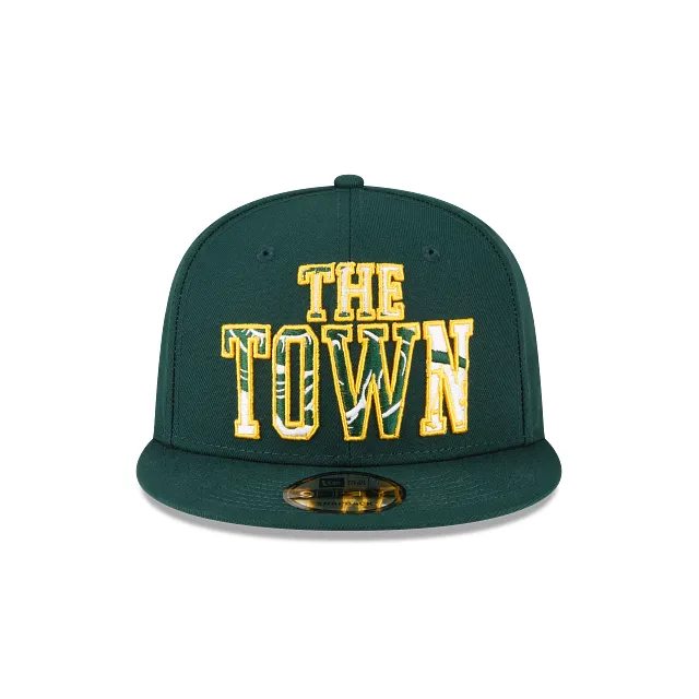 Oakland Athletics "The Town" 950 Snapback Flat Brim Cap