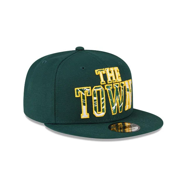 Oakland Athletics "The Town" 950 Snapback Flat Brim Cap