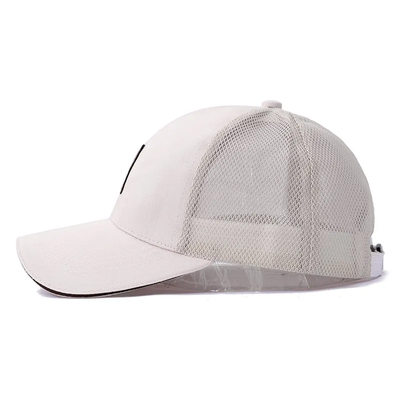 Outdoor Sport Cap Cotton Baseball Cap Men Women Adjustable Hat Cap Casual Leisure Hat Plain Fashion Summer Trucker Hat