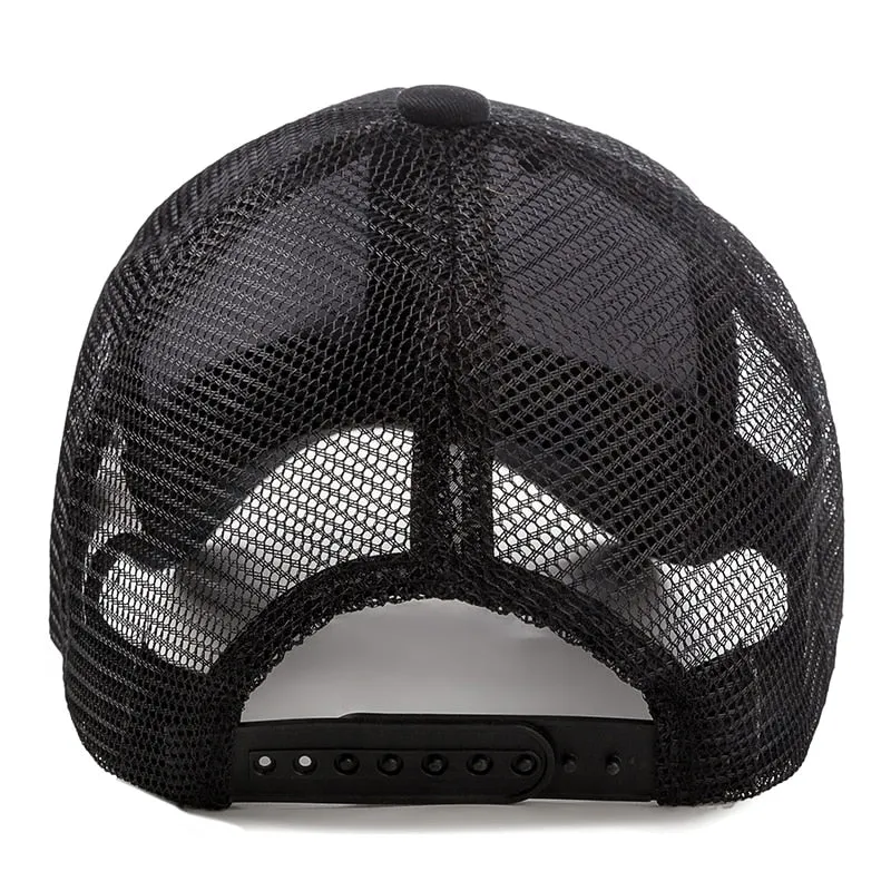 Outdoor Sport Cap Cotton Baseball Cap Men Women Adjustable Hat Cap Casual Leisure Hat Plain Fashion Summer Trucker Hat