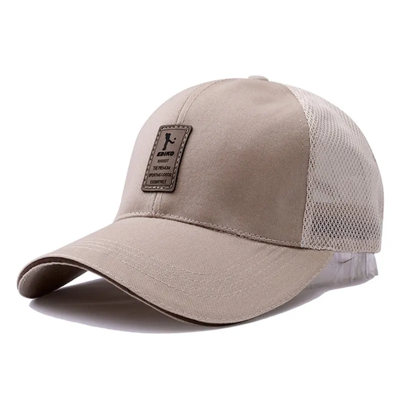 Outdoor Sport Cap Cotton Baseball Cap Men Women Adjustable Hat Cap Casual Leisure Hat Plain Fashion Summer Trucker Hat