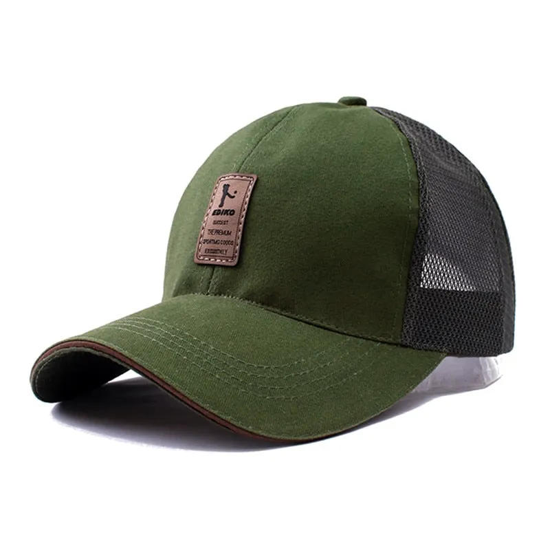 Outdoor Sport Cap Cotton Baseball Cap Men Women Adjustable Hat Cap Casual Leisure Hat Plain Fashion Summer Trucker Hat