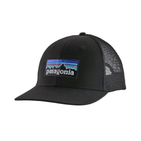 P-6 Logo Trucker Hat - Black