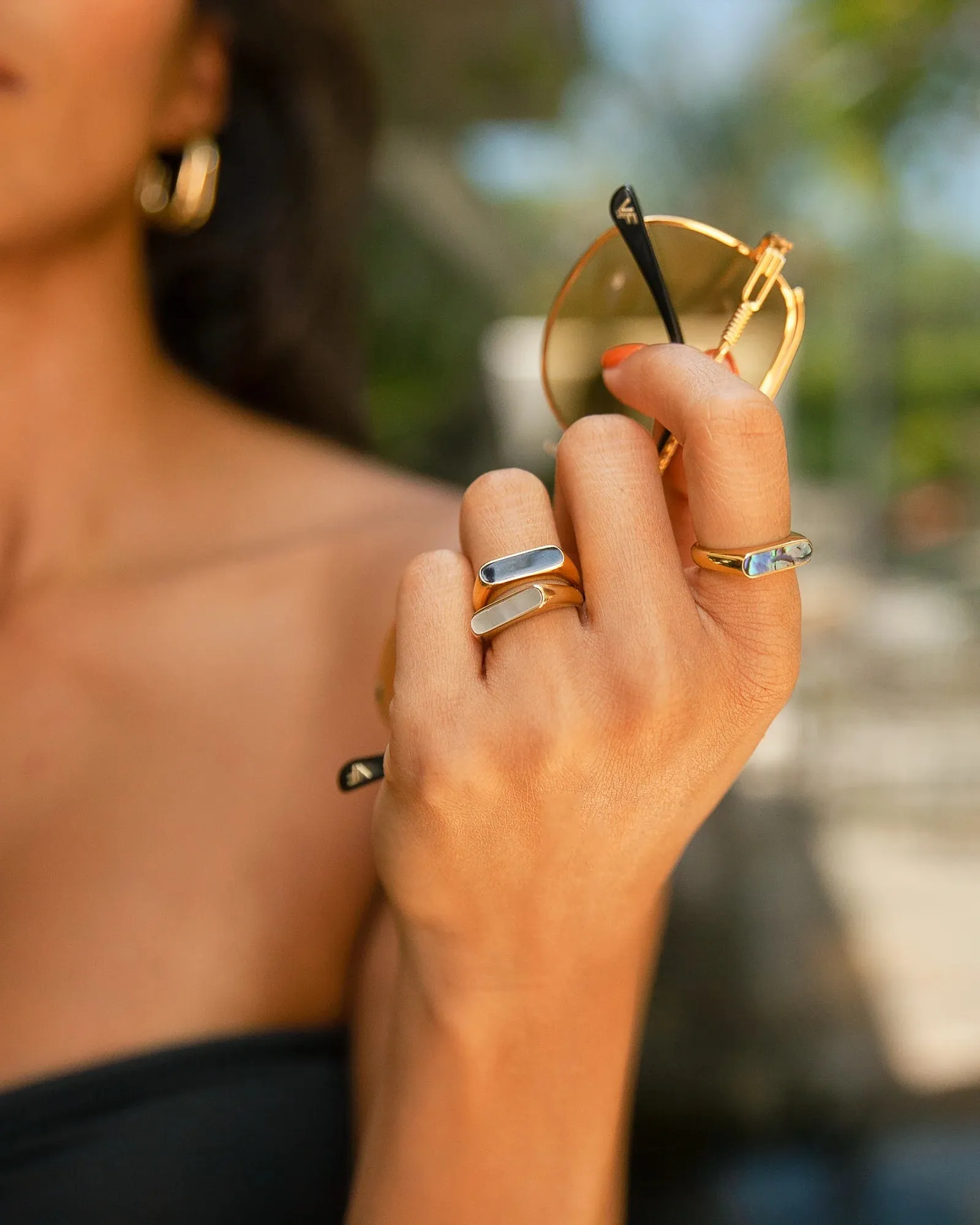 Page Ring | Abalone