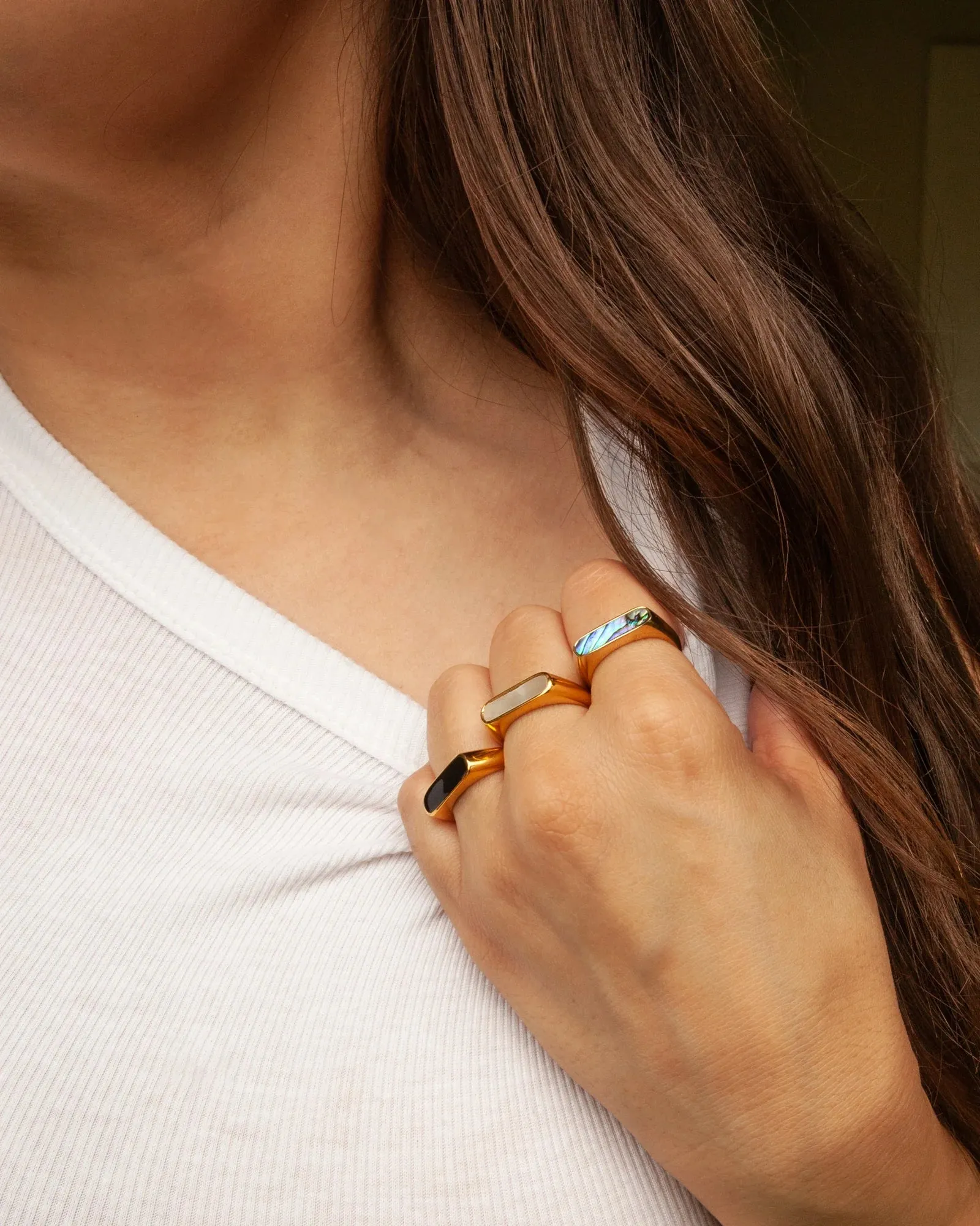 Page Ring | Abalone