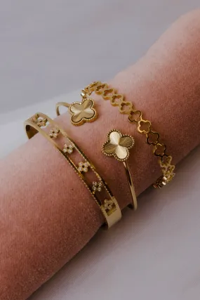 Playing Hard to Get Stainless Steel Bangle Trio Pre-Order