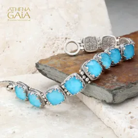 Pop Rocks Small Stone Link Bracelet