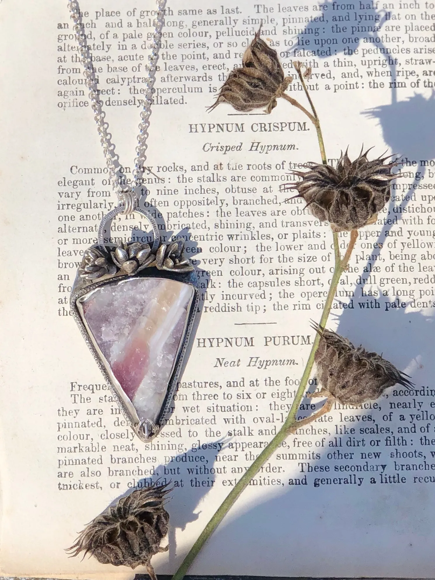 Raw Tourmaline Bouquet Statement Necklace