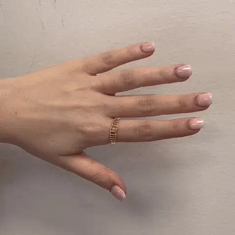 Ready to Ship Diamond Baguette Solitaire Ring (0.10 ct.) Bezel Set in 14K Gold