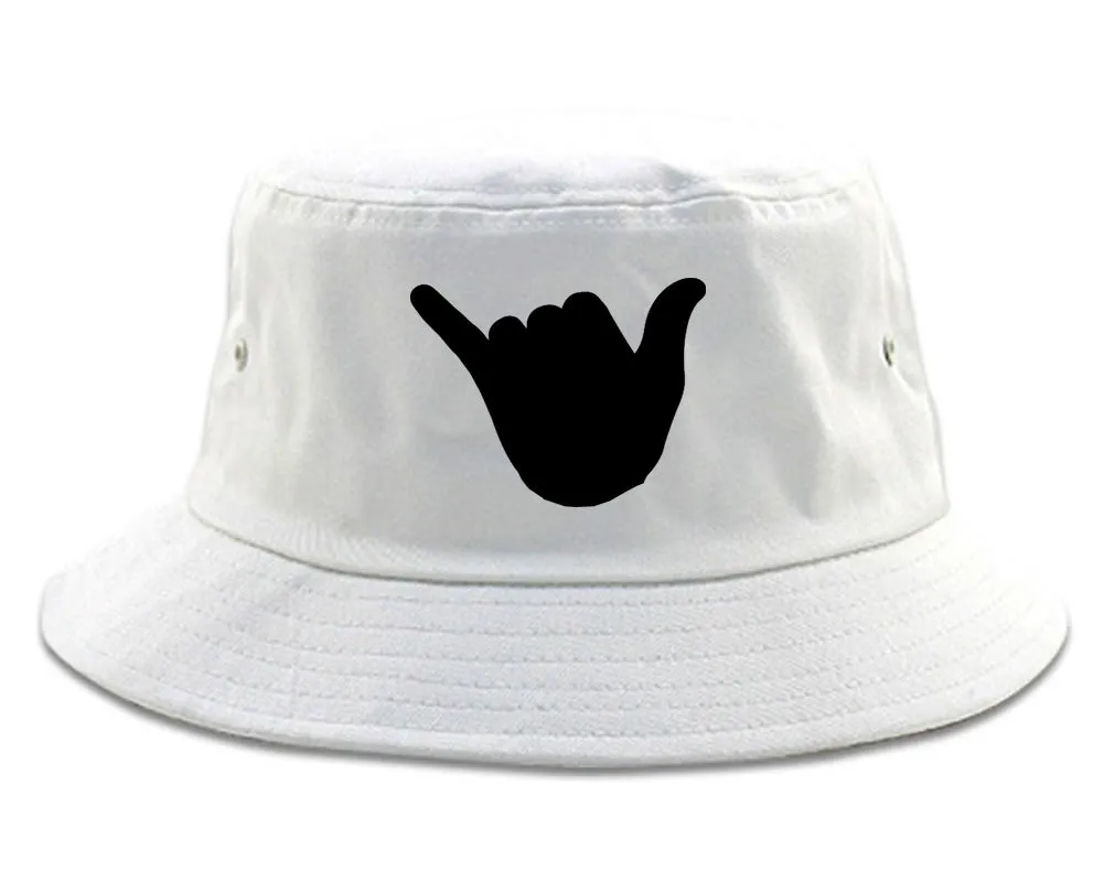 Rock On Hand Chest Mens Bucket Hat