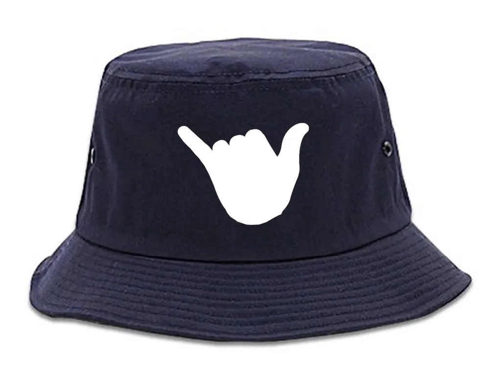 Rock On Hand Chest Mens Bucket Hat