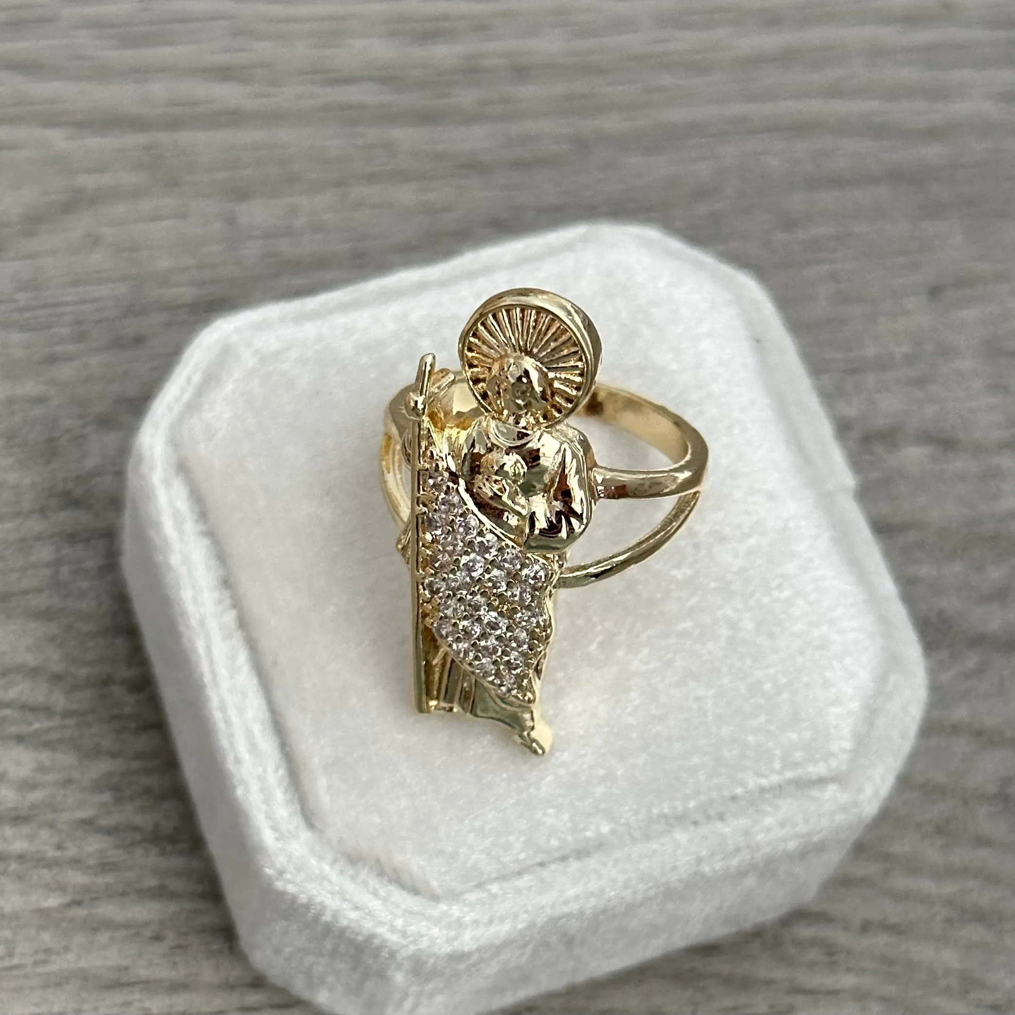 San Judas White Ring 013