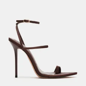 SCORPIO BROWN SATIN