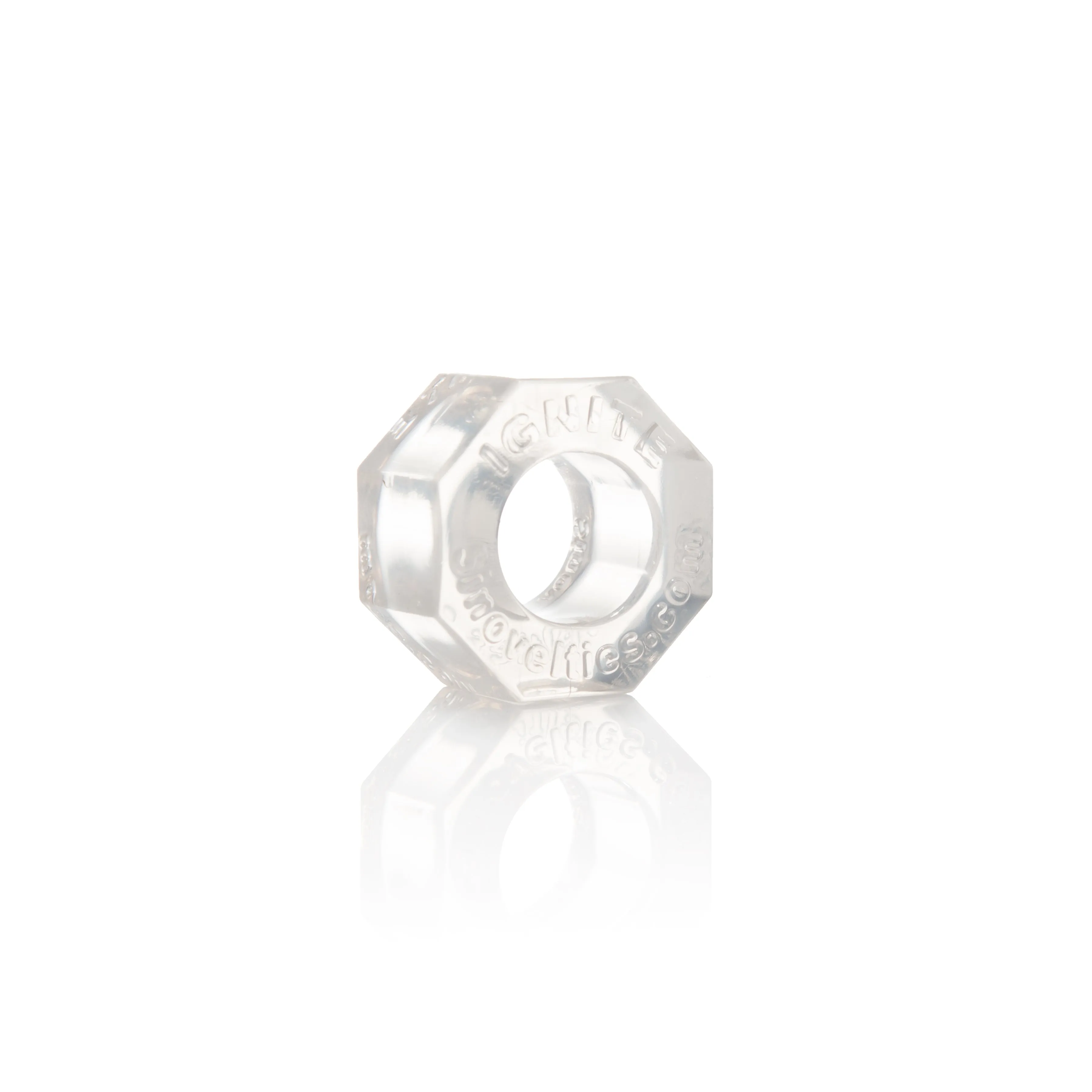 Si-95179 BIG NUTZ RING - SMOKE SMALL