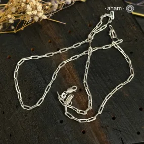 Silver Link Chain 24 inches | 2.0 mm