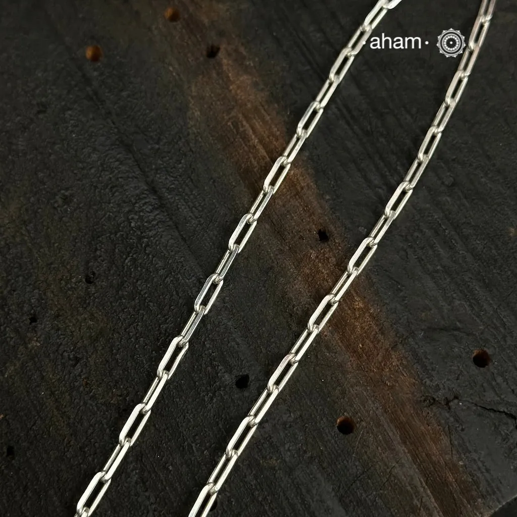 Silver Link Chain 24 inches | 2.0 mm