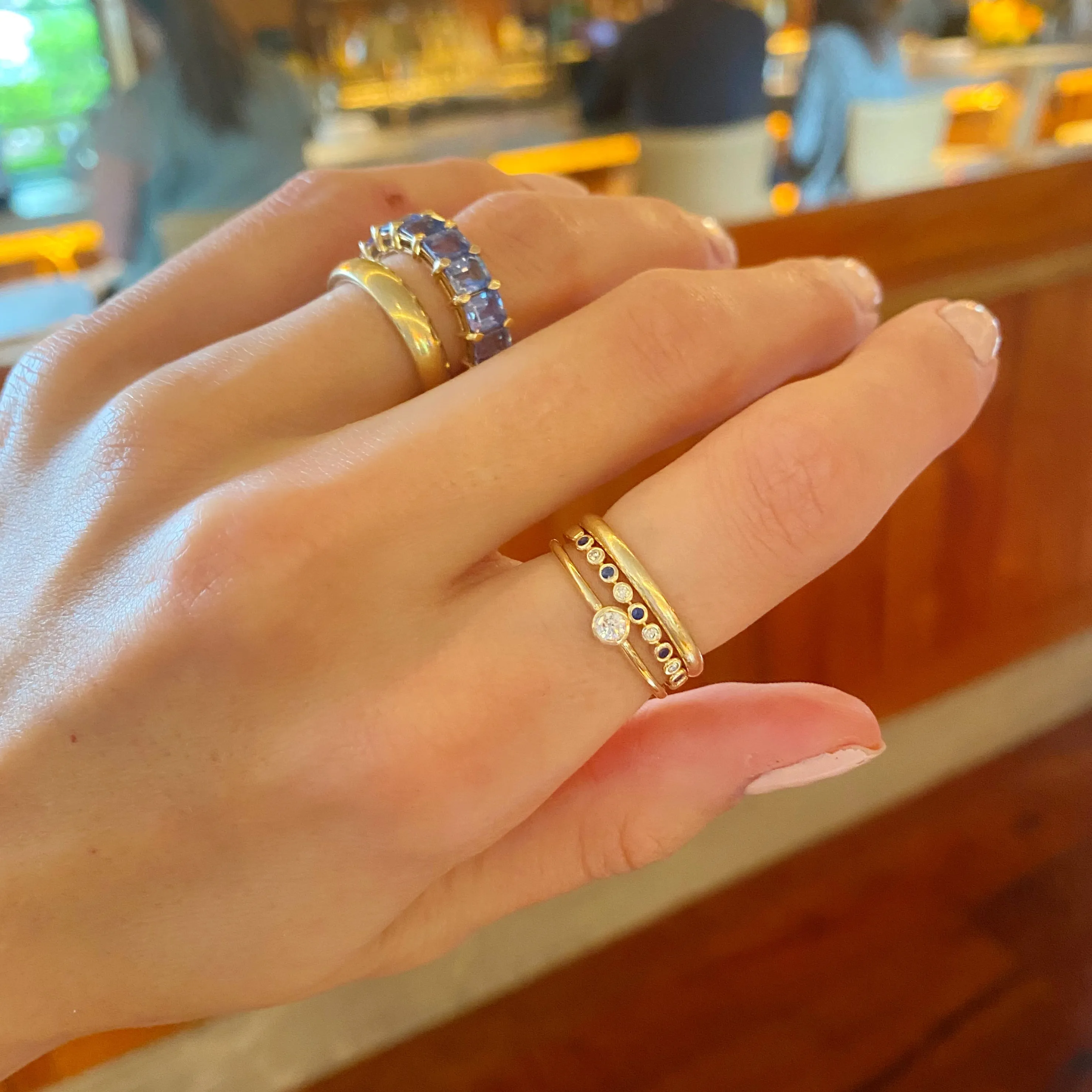 Single Bezel Ring