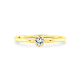 Single Bezel Ring