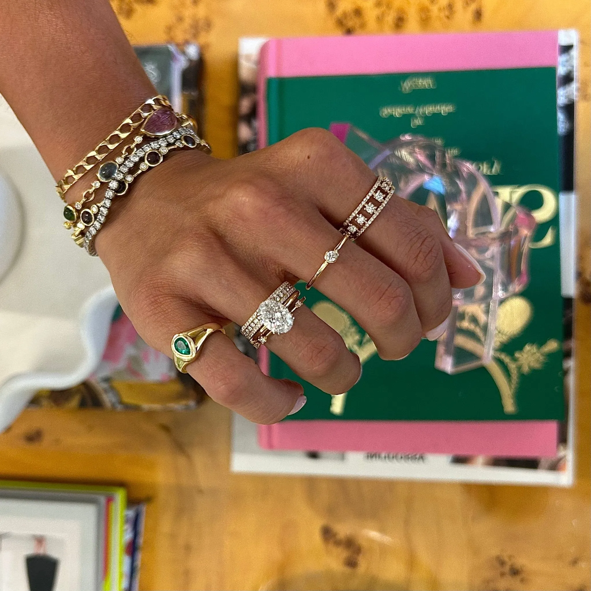Single Bezel Ring