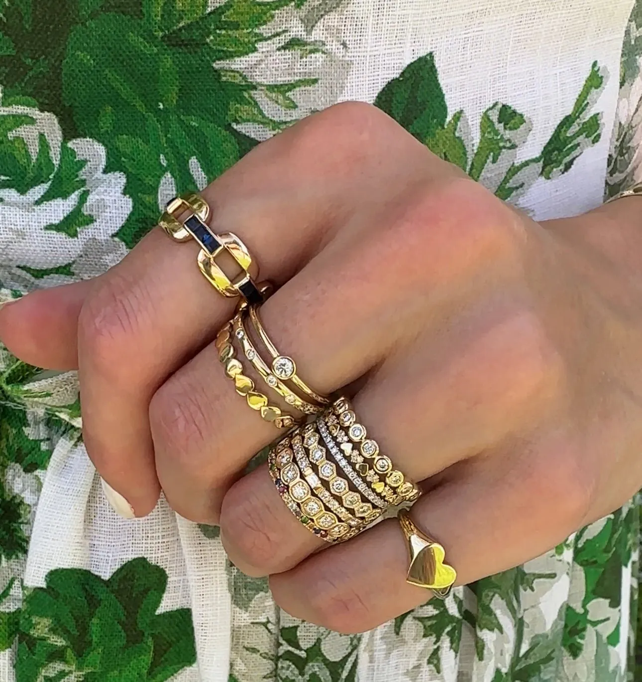 Single Bezel Ring