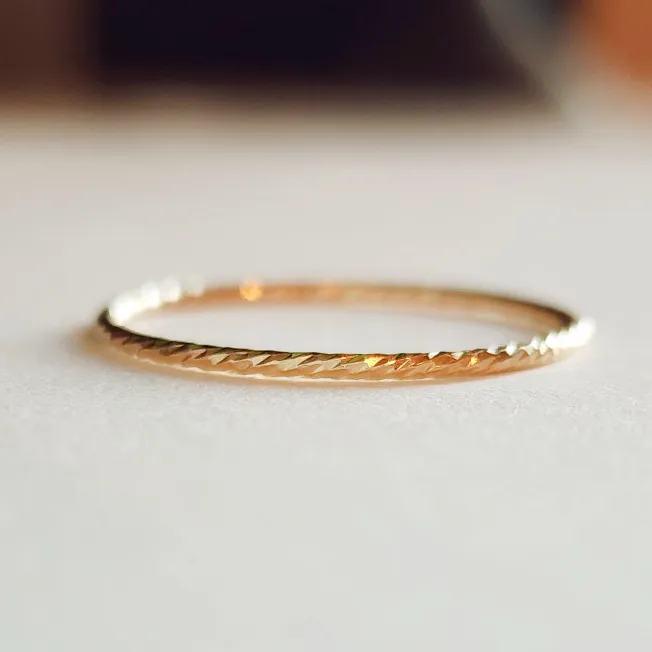 Skinny Sparkle Ring