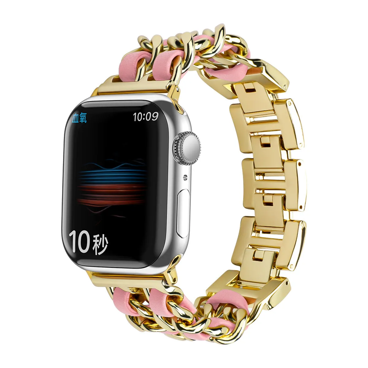 Small fragrant metal chain strap for iwatch W24XAW8382