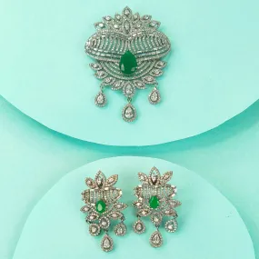 South Indian

Victorian American Diamonds Pendant Set By Asp Fashion Jewellery