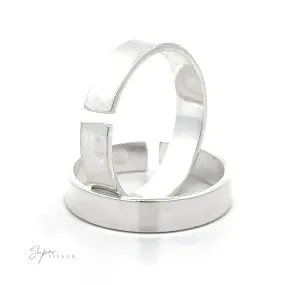 Square Band Adjustable Toe Ring