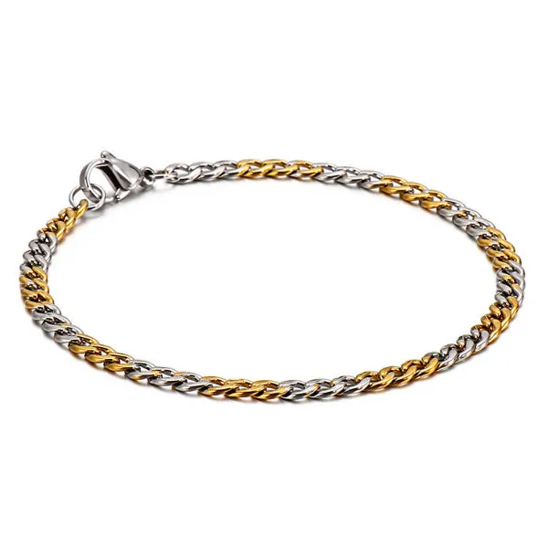 Stainless Steel Hip Hop Bracelet 不銹鋼嘻哈手鍊 KJBR16246