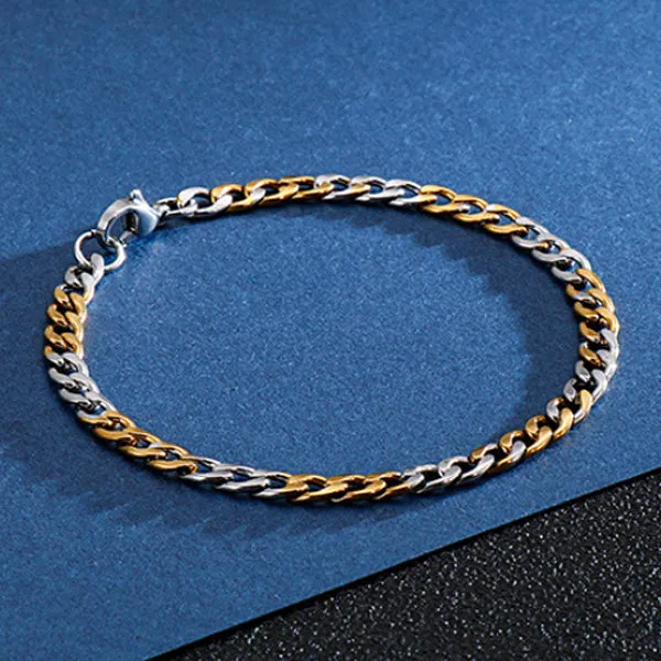 Stainless Steel Hip Hop Bracelet 不銹鋼嘻哈手鍊 KJBR16246