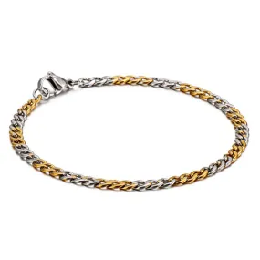 Stainless Steel Hip Hop Bracelet 不銹鋼嘻哈手鍊 KJBR16246