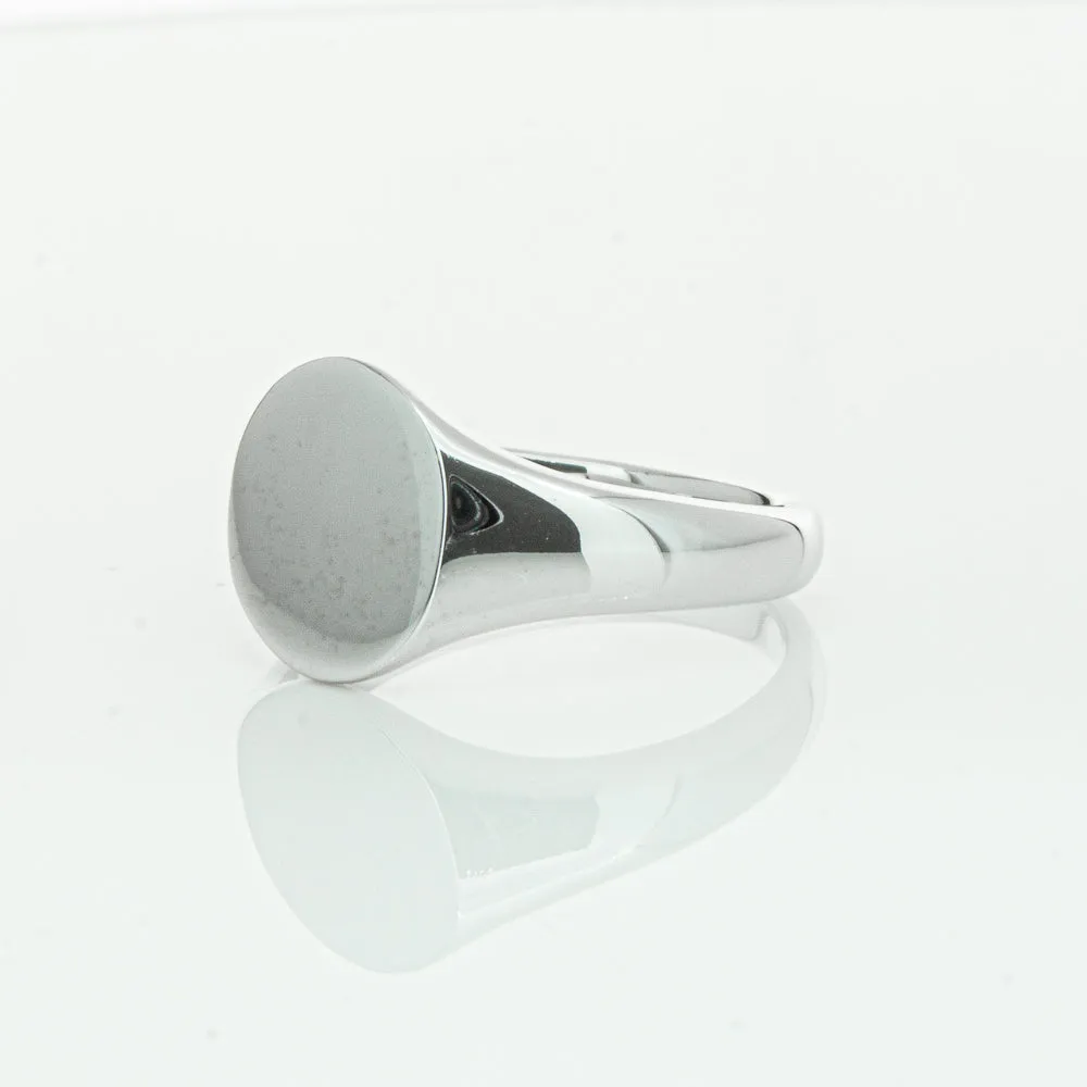 Sterling Silver Classic Signet Ring