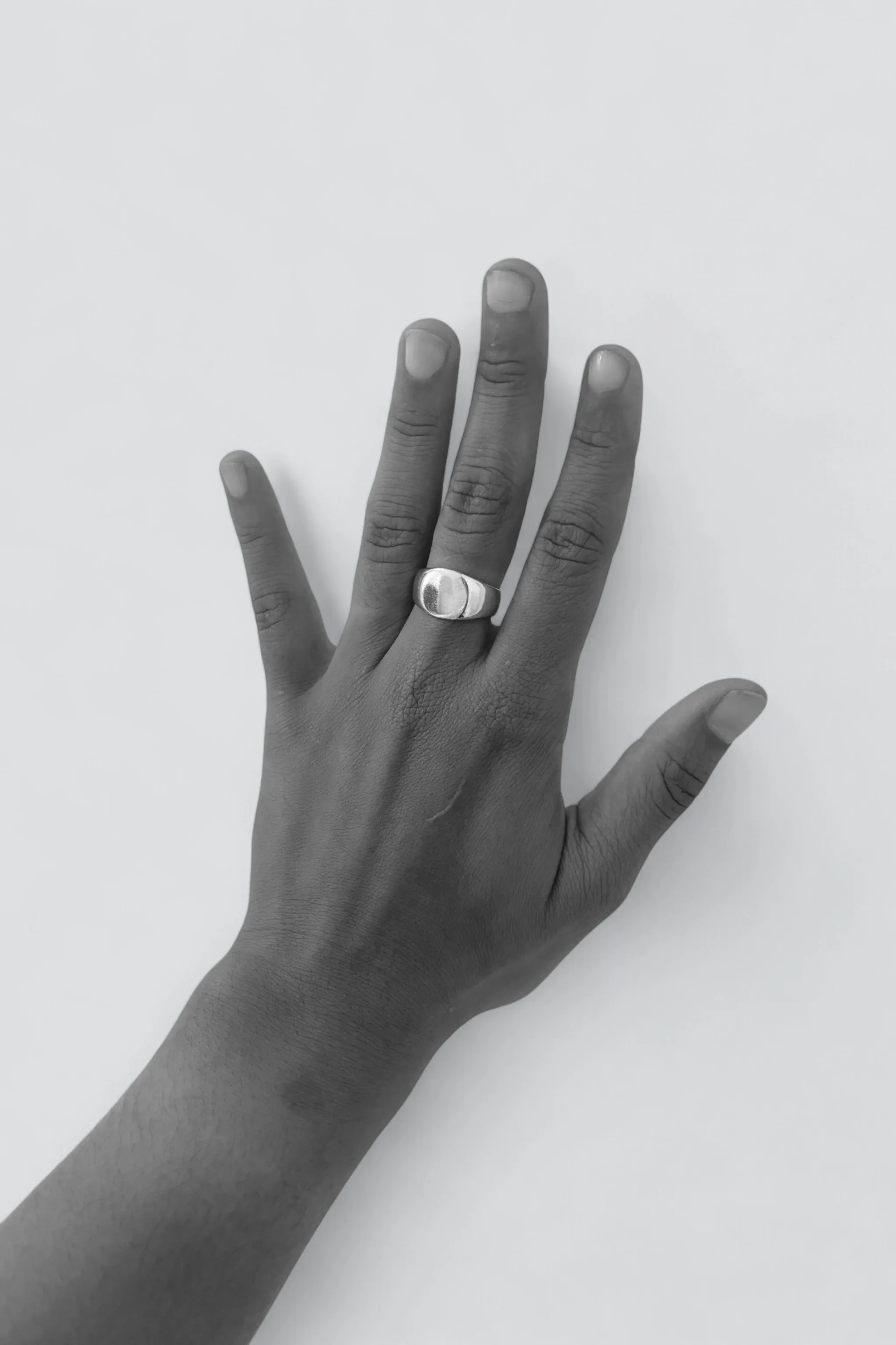 Sterling Silver Solid Signet Ring