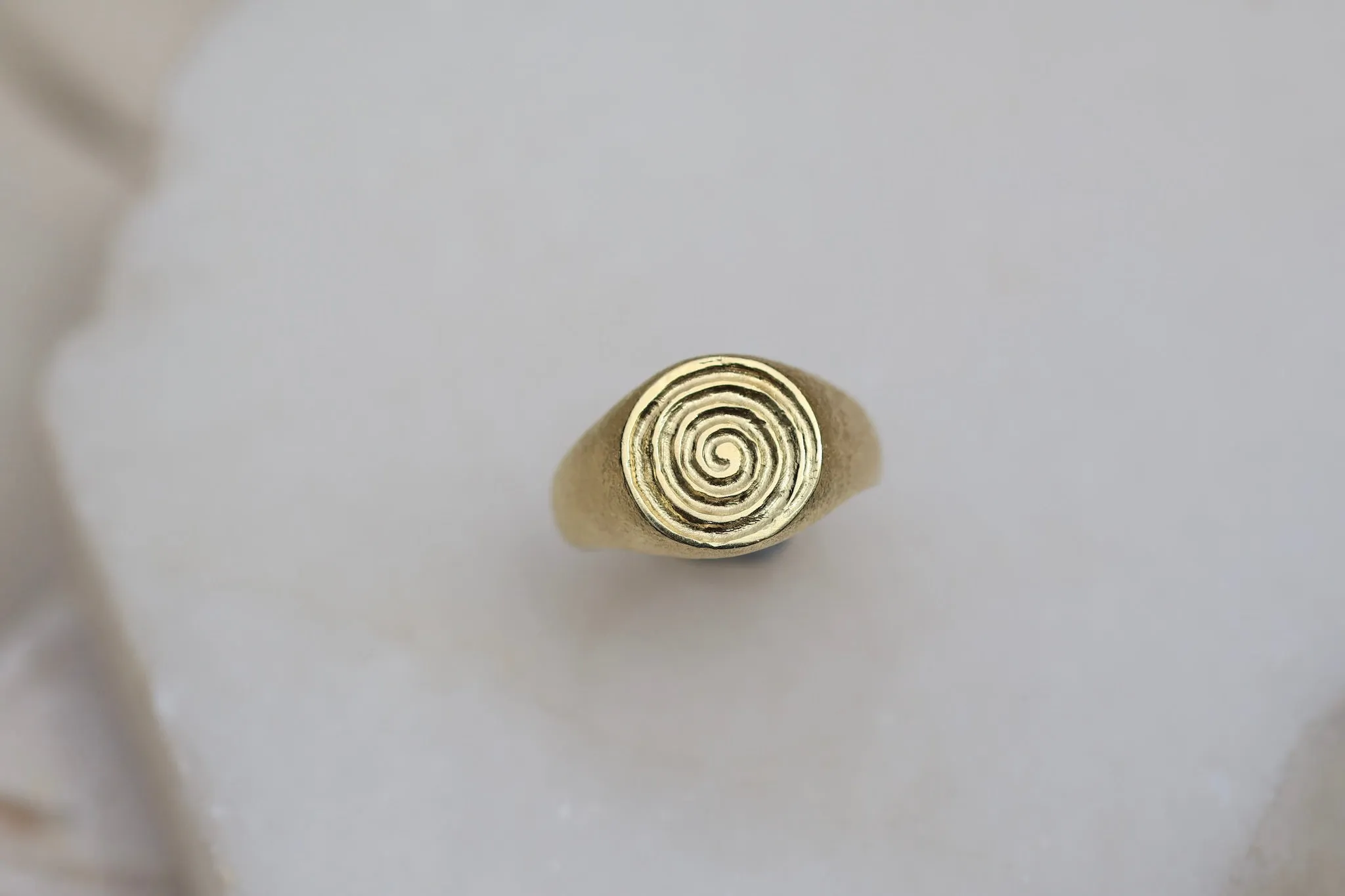 Swirl Gold Ring