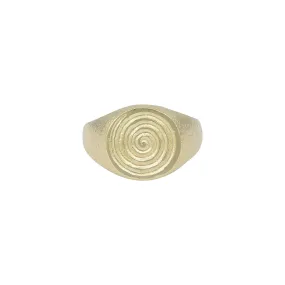 Swirl Gold Ring