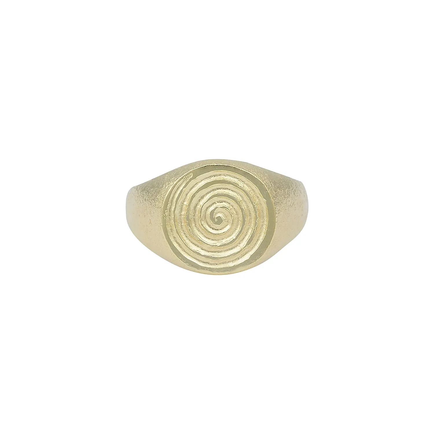 Swirl Gold Ring