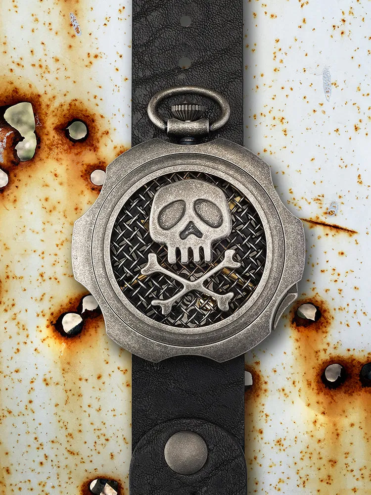 TAMBOORO Men’s watch - BULLET - DIRTY SILVER - TB-102-SL-SL-CP