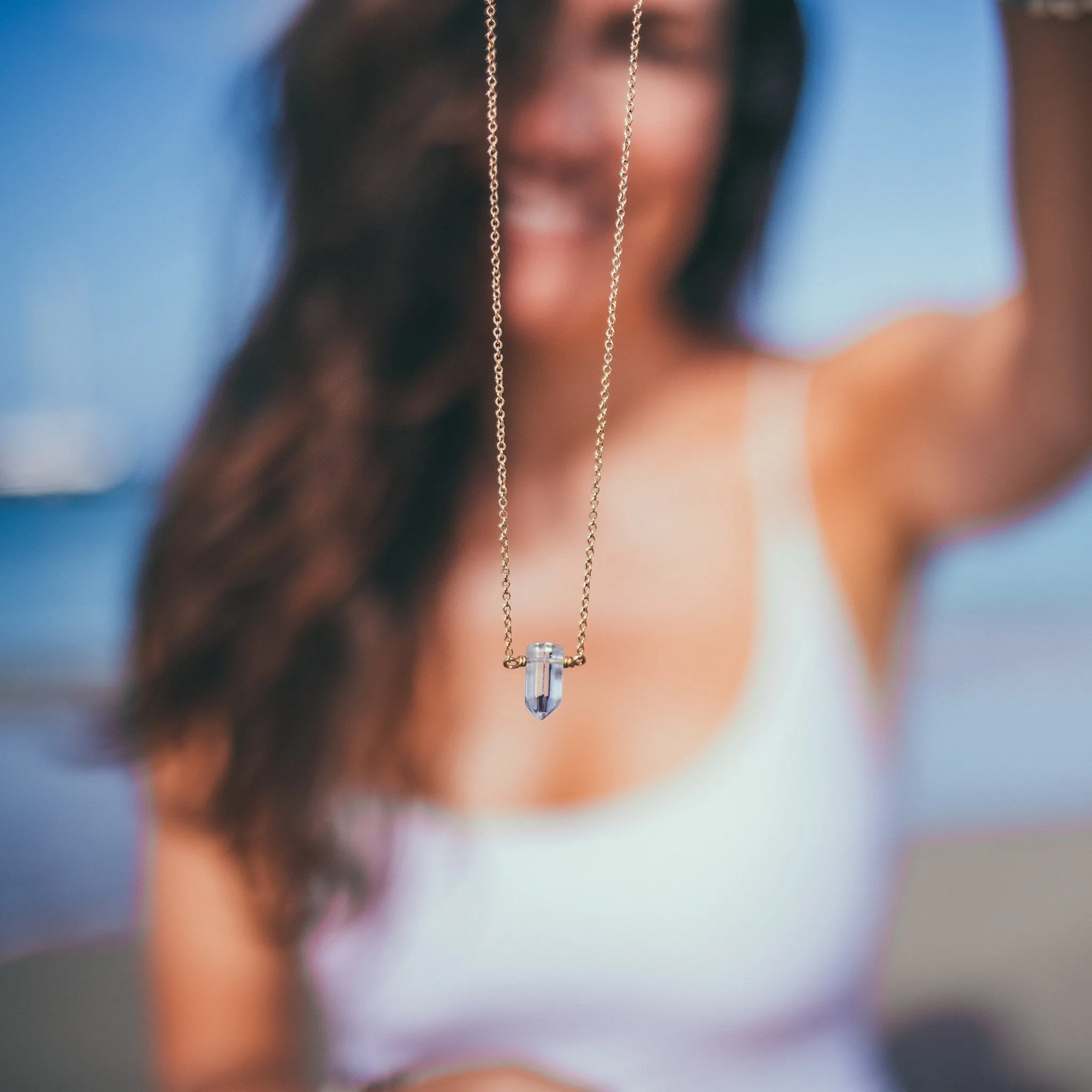 Teeny Tiny Master Healer Necklace | Gold